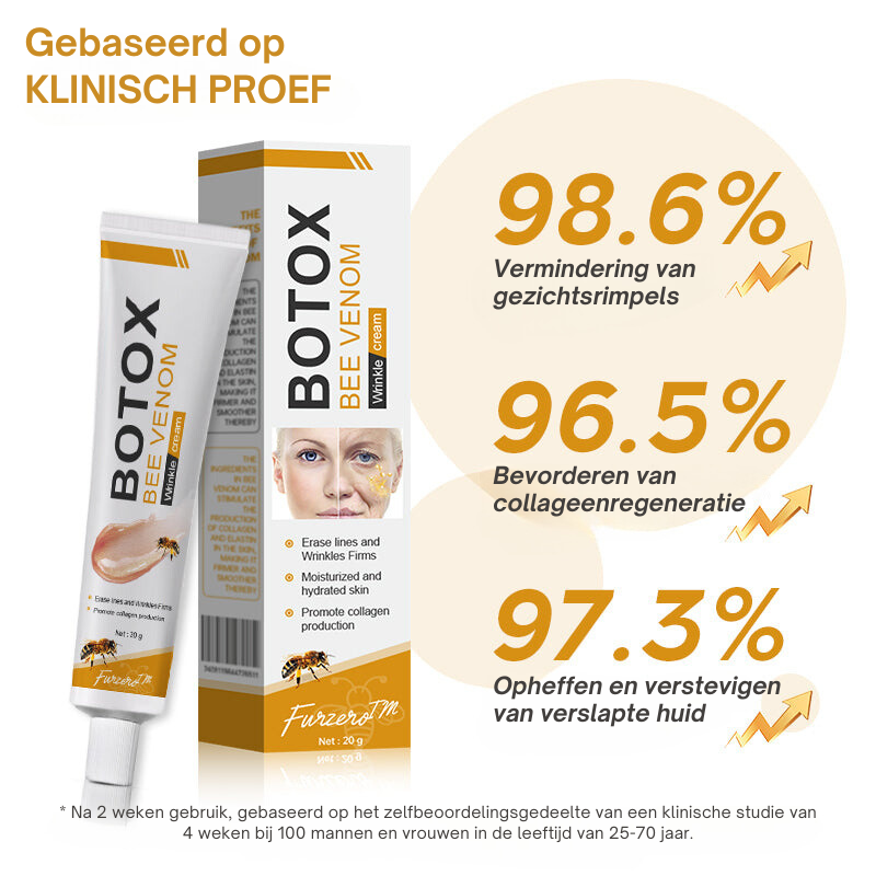 Anti-Wrinkle™ | Botox Rimpelverwijdering Crème | 1+1 gratis