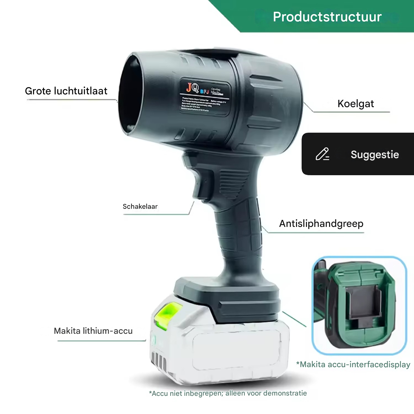 AeroForce™ | Ongekende blaaskracht in de palm van je hand