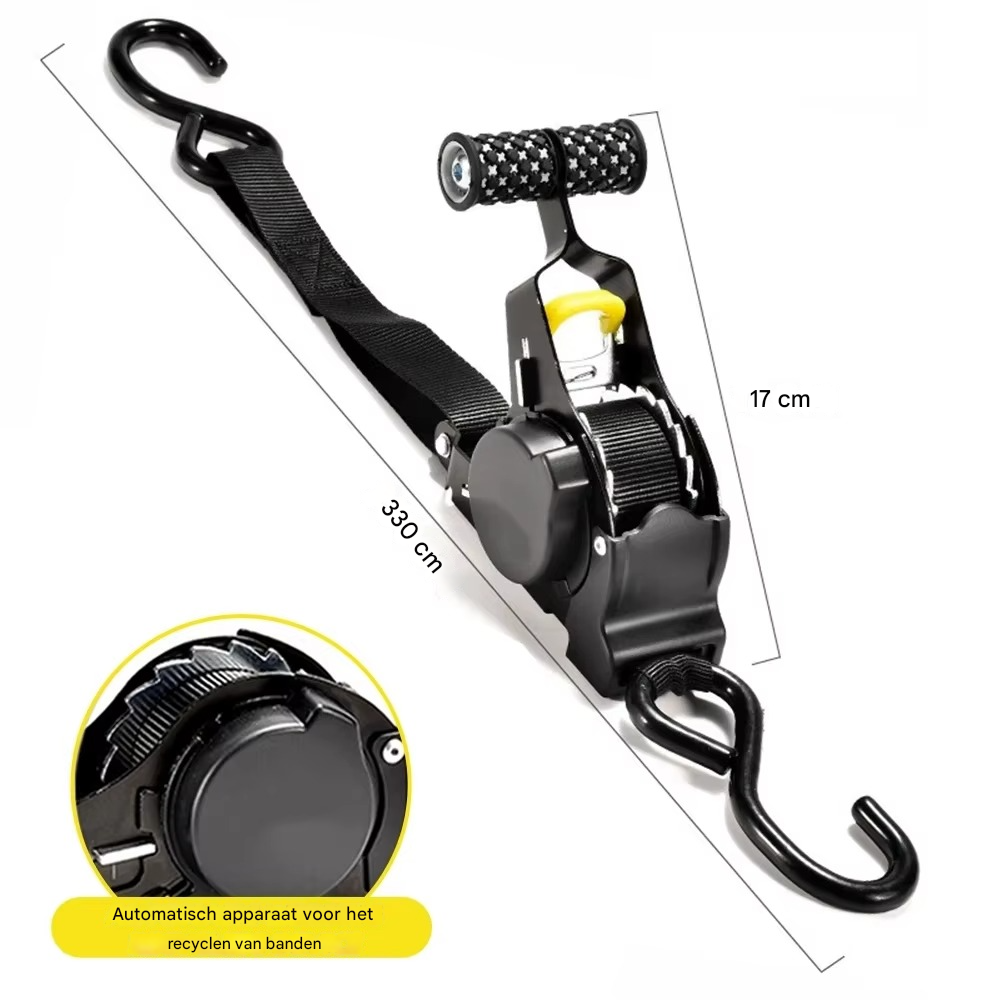 TitanGrip Pro™ | De enige spanband die nooit in de knoop raakt