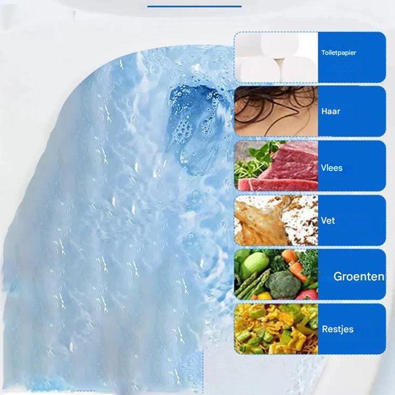 PowerDrain | Ontstopt en reinigt jouw afvoer in seconden | 4+4 gratis