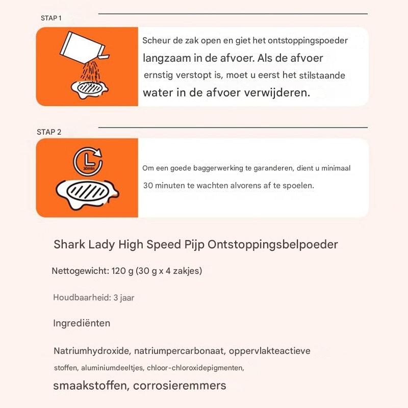 PowerDrain | Ontstopt en reinigt jouw afvoer in seconden | 4+4 gratis