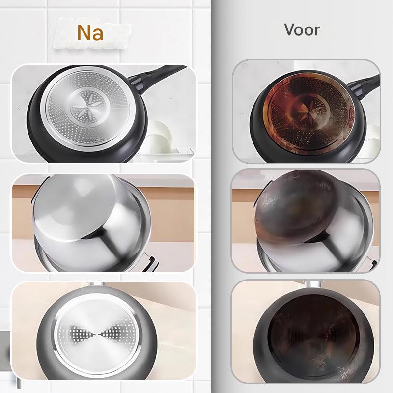 PowerScrub™ | Verwijdert vuil tot 5× sneller dan elk ander schoonmaakmiddel | 1+1 gratis